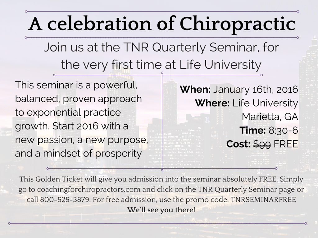 2016 Seminar free invite