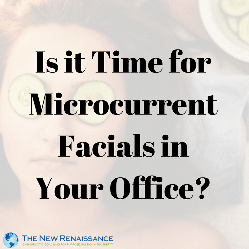 time for microcurrent facials
