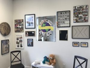 Dr. Lizzie's wall