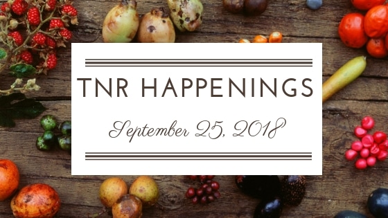 TNR happenings Sept 25