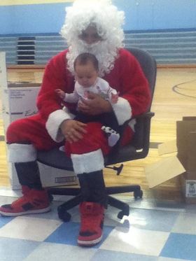 Santa & baby Santa & baby