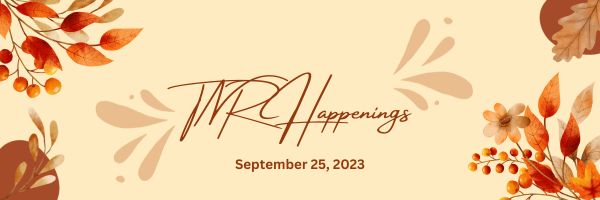 TNR Happenings 9.25.23