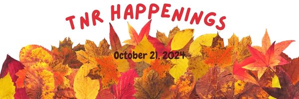 TNR Happenings 10.21.24